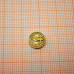 Бусина металлическая "Монетка", цвет золото (1 шт.)