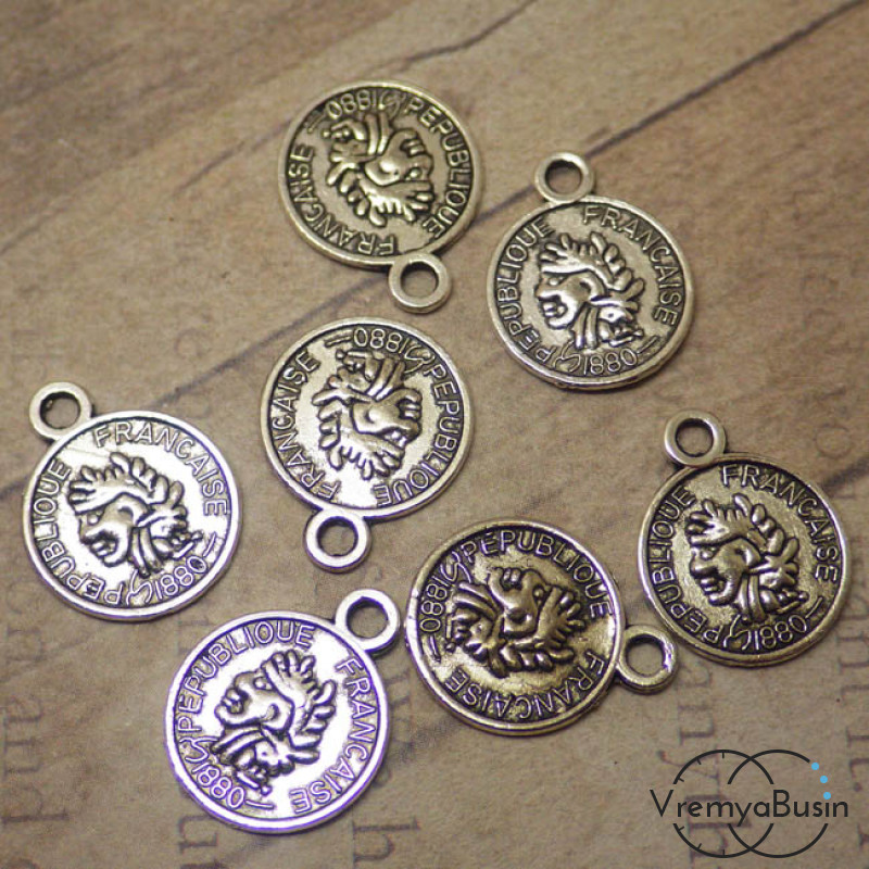 Монета. Подвеска под серебро