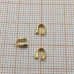 Протектор ланки, 5 мм, цв. золото (упак. 10 шт.)