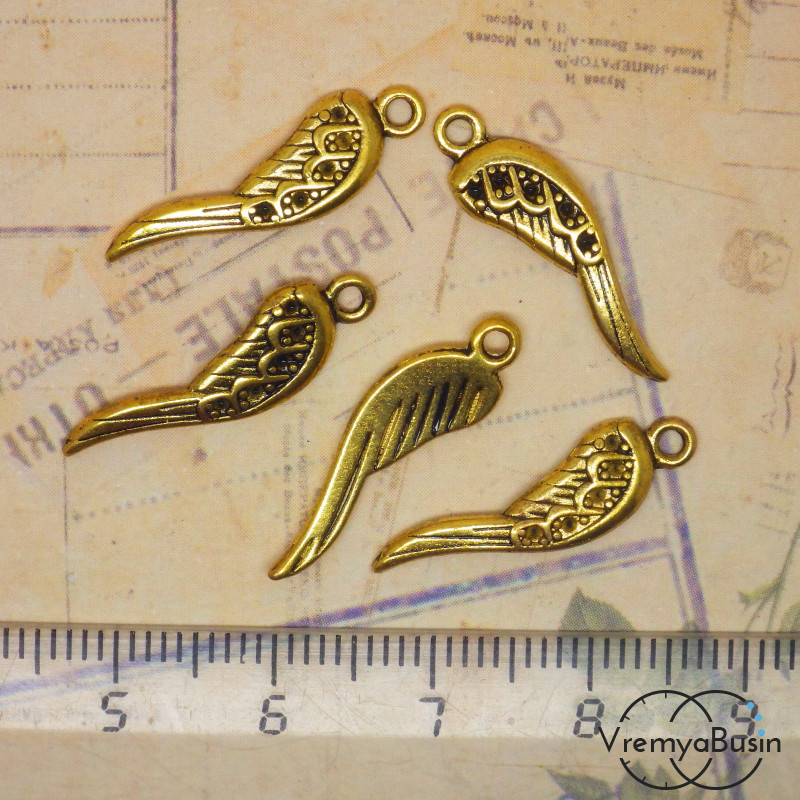 Крылья. Подвеска под золото