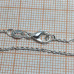 Цепочка с серебром 925 пробы, 46 см (1 шт.)