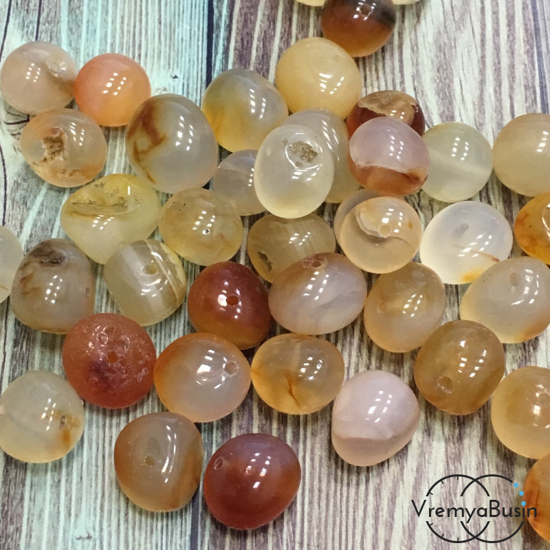 Сердолик. Галтовка округлая (1 шт.)