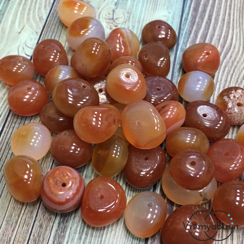 Сердолик. Галтовка округлая (1 шт.)