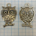 Сова. Подвеска под серебро (1 шт.)