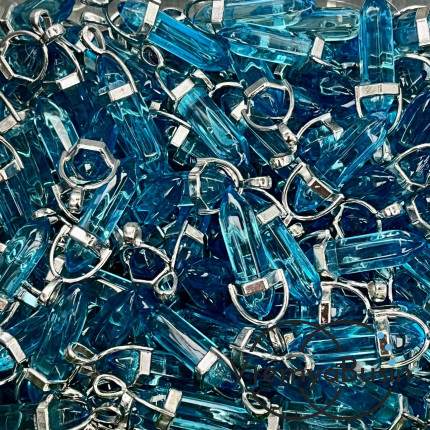Кулон-кристалл из стекла, 9х30 мм (1 шт.)