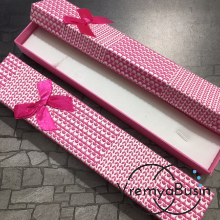 Коробочка подарочная квадратная 21х4х2 см (1 шт.)