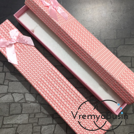 Коробочка подарочная квадратная 21х4х2 см (1 шт.)