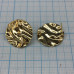 Швензы-гвоздики из латуни с позолотой (1 пара)