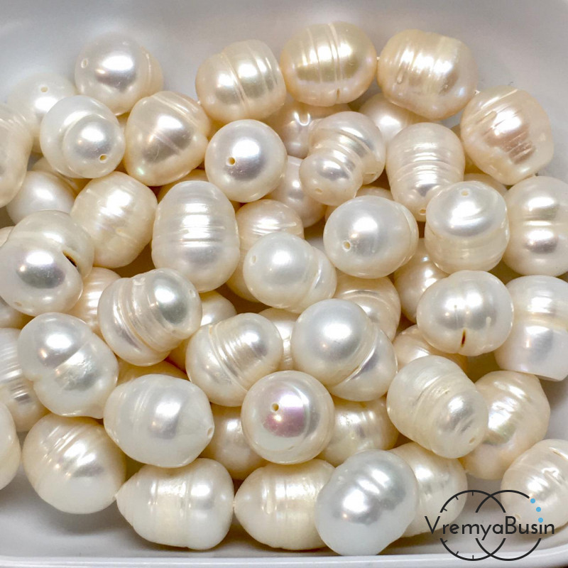 Жемчуг на вес, натуральный речной белый (1 грамм)