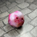 УЦЕНКА: Агат тонир. розовый, крупная бусина с гранями, ок. 25 мм (1 шт.)
