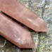 Розовый кварц. Кристалл сувенирный в асс. (1 шт. ок. 25х80 мм, весом ок. 75 гр.) 