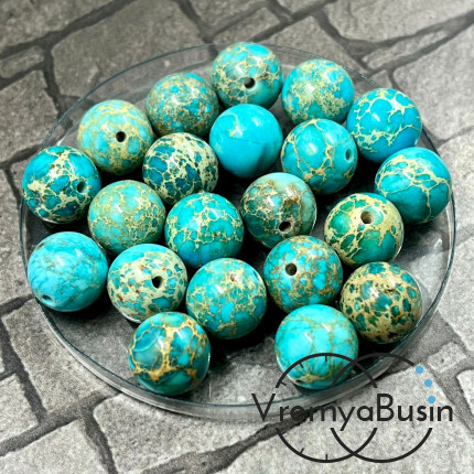 Варисцит, шарик гладкий 10 мм (1 шт.)