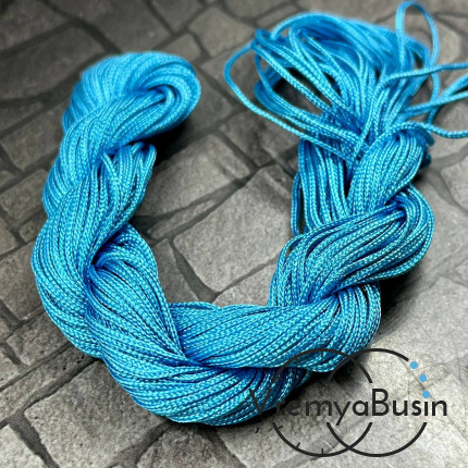 Шнур нейлоновый для браслетов Шамбала "Косичка", толщ. 1 мм  (1 шт.)