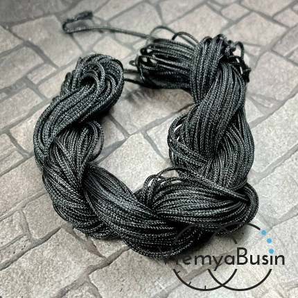 Шнур нейлоновый для браслетов Шамбала "Косичка", толщ. 1 мм  (1 шт.)