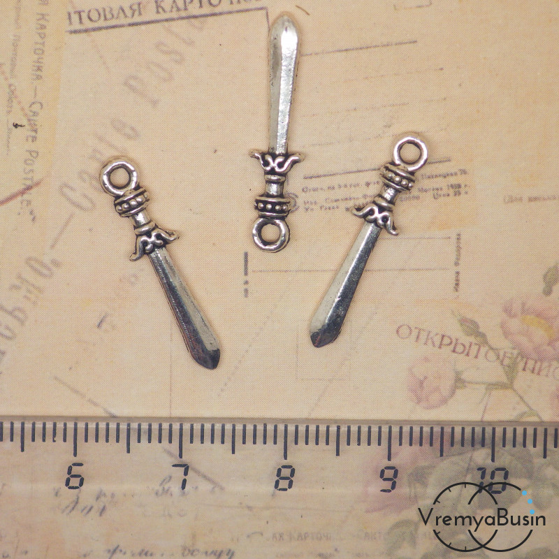 Меч. Подвеска под серебро