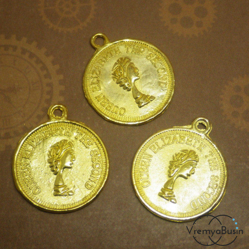 Монета. Подвеска под золото.