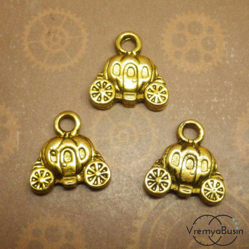 Карета. Подвеска под золото.