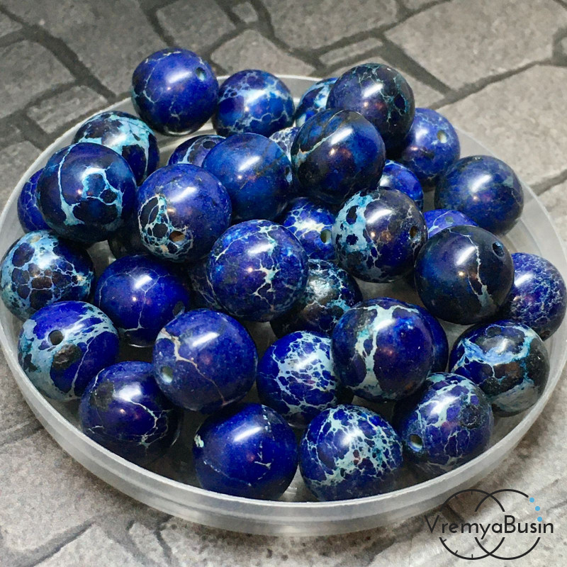 Варисцит, шарик гладкий 10 мм (1 шт.)