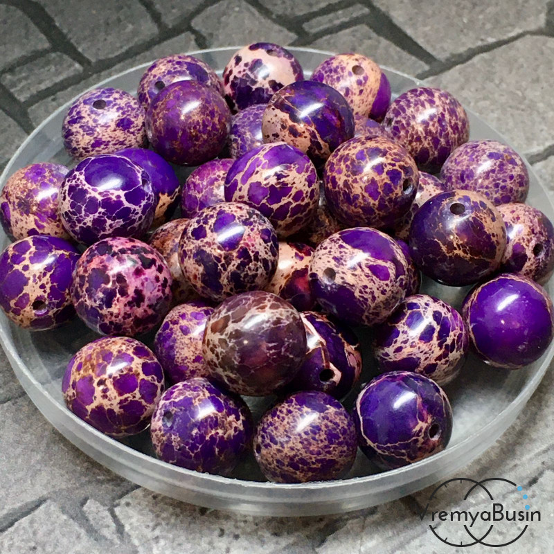 Варисцит, шарик гладкий 10 мм (1 шт.)