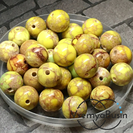 Варисцит, шарик гладкий 10 мм (1 шт.)