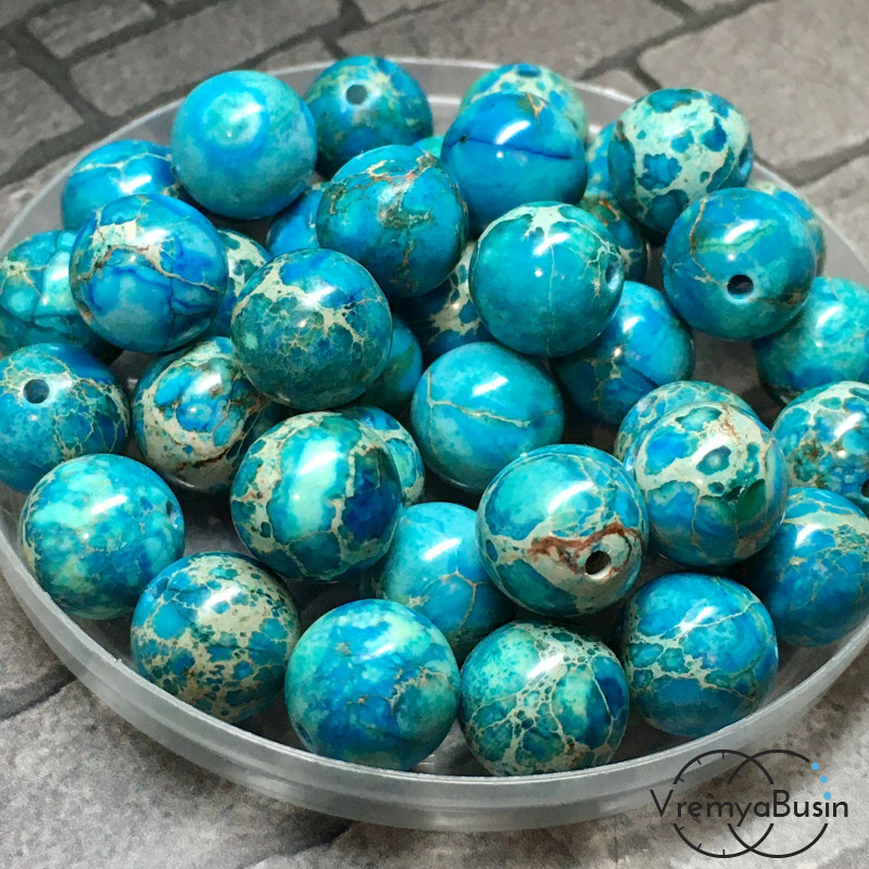 Варисцит, шарик гладкий 10 мм (1 шт.)