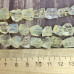 Аква-кварц, необработанные сколы кусочки, 9-10 мм (1/2 нити,  ок. 19  шт.)