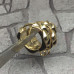 Швензы-кольца с французским замком, 5х15 мм, латунь с позолотой (1 пара)