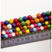 Бусина из говлита шарик разные цвета 10 мм